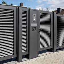 Modell Malmo Toranlagen Aluminium Zaun Aluminium