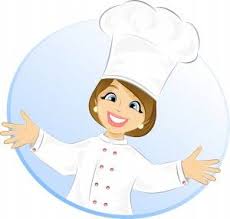 Free Cartoon Girl Chef Cook Vector Illustration Illustration Gallery Kartun Gambar Desain Logo