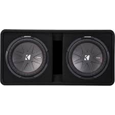 Two kicker comp 12 subs powered by a 1500w boss audio amplifier. Questions And Answers Kicker Compr Dual 12 Dual Voice Coil 2 Ohm Subwoofers With Enclosure Black 43dcwr122 Best Buy