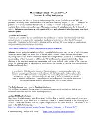 As you improve, the words that you learn will become more by comparing your answers to the hundreds of millions of answers given by other vocabulary.com users, we personalize your learning experience. Oxford High School 10 Th Grade Pre Ap