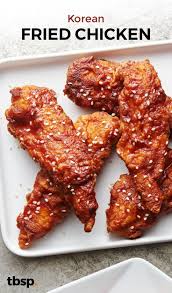 Korean Fried Chicken Recipe Korean Fried Chicken Chicken Dinner Fried Chicken