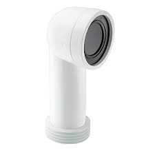 Mcalpine 90 Degree Bend Adjustable Length Extended Inlet Rigid Wc Connector Wc Con8e City Plumbing Supplies