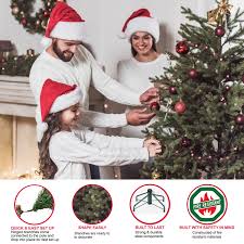 10 foot pre lit christmas tree. Puleo International 10 Ft Pre Lit Slim Fraser Fir Artificial Christmas Tree 900 Ul Listed Clear Lights Overstock 17847093