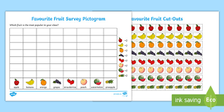 Strictly speaking, a pictogram represents by illustration, an ideogram represents an idea, and a logogram represents a word. Favourite Fruit Pictogram Teacher Made