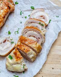 Chicken Ham Cheese Rollatini Recipe In 2020 Chicken Ham Clean Food Crush Food