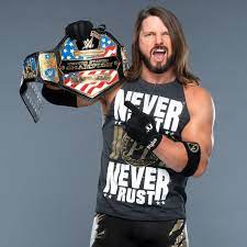 United States Champion Aj Styles Aj Styles Wwe Wrestling Wwe Aj Styles