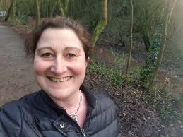 Participating in virtual walk for charity event