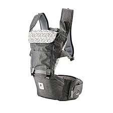 Cheap Pognae No 5 Outdoor Organic Baby Hipseat Front Backpack Carrier Gray