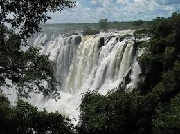 Victoria Falls Located In Victoria National Park In Africa This World Famous Waterfall Is Truly Bre Victoria Falls Victoria Falls Zambia Victoria Falls Africa