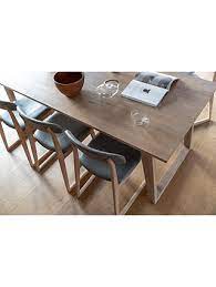 Contemporary dining room, london exclusive to john lewis, samsung continue to evolve the home viewing experience by creating a 65 tv that blends seamlessly and artistically into your living space. John Lewis Partners Reflex 6 Seater Dining Table Oak
