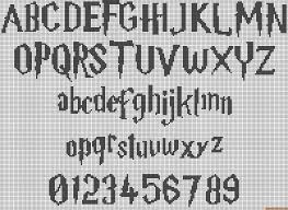 A quick tutorial for pattern design by hand or using cross stitch design software. Here Is Harry Potter Style Letter To Use For Cross Stitch Simple Cross Stitch Harry Potter Cross Stitch Pattern Cross Stitch Letters