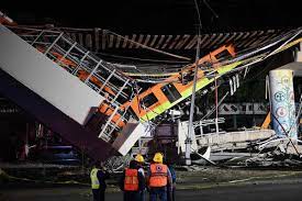 The collapse happened on a recently built section of line in a southeastern suburb of the capital. Gwut80jn8kkpkm