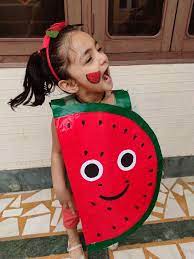 Watermelon Diy Costumes Kids Fruit Fancy Dress Fruit Costumes
