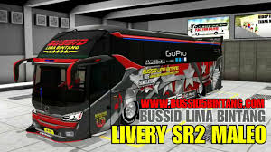 Livery sr2 dd (double decker) v2 by ztom. Bussid Lima Bintang Review Livery Mod Sr2 Maleo Youtube