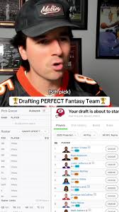 Drafting the Perfect Fantasy Football Team