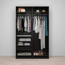 Just visit the bedroom section of the ikea website, go to the pax planner and start making a Pax Kledingkastcombinatie Zwartbruin Ikea Pax Wardrobe Ikea Pax Combination Black