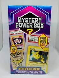 Opening pokemon cards from a huge haul of exclusive mystery boxes. Pokemon Mystery 2 Total Power Boxes Meijer Graded Cards Seeded 1 25 For Sale Online Ebay