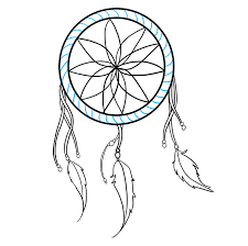 A dream catcher or dreamcatcher can be the perfect subject for a thanksgiving holiday art project. How To Draw A Dream Catcher Really Easy Drawing Tutorial