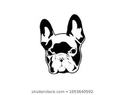 Black And White Bulldog Logo Bulldog Stock Vectors Images Vector Art Shutterstock In 2020 French Bulldog Tattoo Black French Bulldogs White Bulldog
