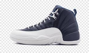 Sepatu nike air jordan 1 kw termurah terlaris merah putih hitam biru: Angkatan Udara 1 Air Jordan Retro Xii Air Jordan 12 Sepatu Retro Obsidian University Blue 130690 410 Nike Nike Biru Putih Png Pngegg