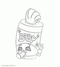 Signup to get the inside scoop from our monthly newsletters. Shopkins Coloring Pages Limited Edition Baby Swipes Coloring Pages Printable Com
