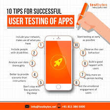 10 Tips For Successful User Testing Of Apps Mobile Application Mobile App Iphone Apps
