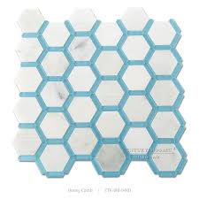 X 5 mm porcelain mosaic tile (8.65 sq. Hexagon Oriental White Marble With Blue Glass Strip Swimming Pool Cheap Mosaic Tiles Buy Marble Mosaic Swimming Pool Mosaic Cheap Mosaic Tiles Product On Alibaba Com