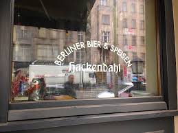 Hackendahl Neighborhood Bar Berliner Bier Bier