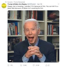 Svg development the source code of this svg is this signature was created with inkscape. The Joe Biden Deepfake Trump Retweeted Isn T Technically A Deepfake