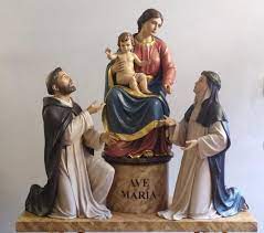 Dalla collezione statue proponiamo in vendita la statua dedicata alla madonna di pompei. Patti La Benedizione Del Nuovo Gruppo Della Madonna Del Rosario Di Pompei Amnotizie It Quotidiano Di Informazione