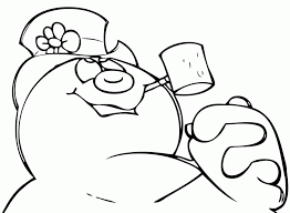 Printable frosty the snowman coloring pages. Frosty The Snowman Snow Season Praying That Last A Long Time Coloring Home