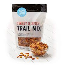 Filter by brand · trail mix · snacks · navigation · categories · what's hot! Amazon Com Amazon Brand Happy Belly Sweet Spicy Trail Mix 40 Ounce Grocery Gourmet Food