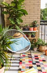 Before And After An Eclectic Balcony Makeover For A Much Needed Blank Space Apartment Balcony Decorating Small Balcony Design Small Balcony Decor