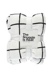 Black And White Grid Throw Blanket Grid Print Throw Blanket French Street Fashion Shop Forever Forever 21