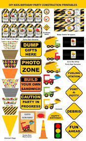 Printable Birthday Activities For Kids Construction Birthday Party Kids Birthday Construction Party Printable Construction Dump Truck Party Truck Theme Printables 4 Less Trucks Birthday Party Construction Birthday Parties Construction Theme Birthday Party