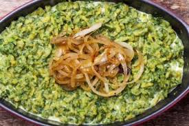 Saftige Spinatspatzle Rezept Spinatspatzle Rezept Schwabische Gerichte Rezepte