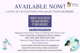 Apr 28, 2021 · to register for the vaccine via aarogya setu, you need to first open the app and then click on cowin tab available on the home screen. Covid 19 Vaccination Registration For Band Members Is Now Available Qalipu