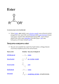 Doc Tutorial15 Organic Ester Doni Muhammad Academia Edu