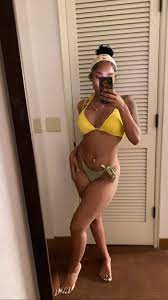 Teen Mom Ashley Jones poses in string bikini after she was slammed as  'trashy' for graphic sexual sign in her bedroom | The US Sun