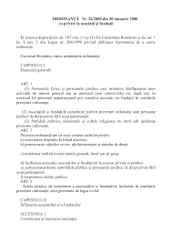 Extras din registrul asociatiilor si fundatiilor nu mai vechi de 30 zile calendaristice. Https Static Anaf Ro Static 10 Anaf Legislatie Og 26 2000 Pdf