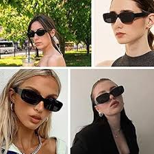 Tskestvy 3 Pack Women's Rectangle Sunglasses Retro Trendy Square Vintage  Glasses Pack 90s Y2K Aesthetic Accessories, F, one size fits all :  Amazon.com.au: Clothing, Shoes & Accessories