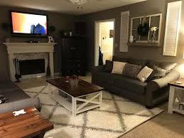 9 Dark Gray Couch Light Gray Walls For The Home Pinterest Farm House Living Room Grey Walls Living Room Home