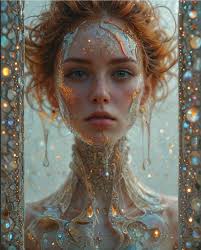 Translucent, and ethereal, Japanese portrait photography, 1910 .... Read  more below