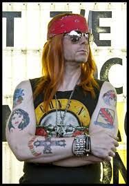 Axl Rose Temporary Tattoos By Bamagent On Deviantart