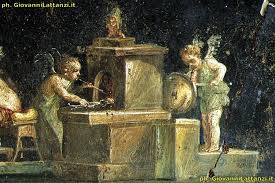 Pompei Casa Dei Vettii Roman Painting Ancient Paintings Roman Art