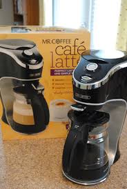 Coffee cafe barista brews coffee automatically and makes cappuccino and latte with just a few presses of a button. Mr Coffee Cafe Latte