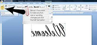 How To Reverse Image And Text In Word The Space Between Reverse Text Words Text