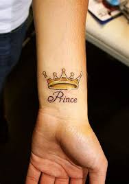 What make this tattoo look unique on girls are the position and the style of tattooing. Girly Crown Tattoos Shefalitayal