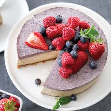 Cheesecake Vegane Mais Pas Plate Cheesecake Food Desserts