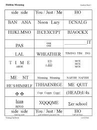 Each sheet contains twenty different puzzles and are downloadable via the links below in pdf format. Ecnalg Meaning